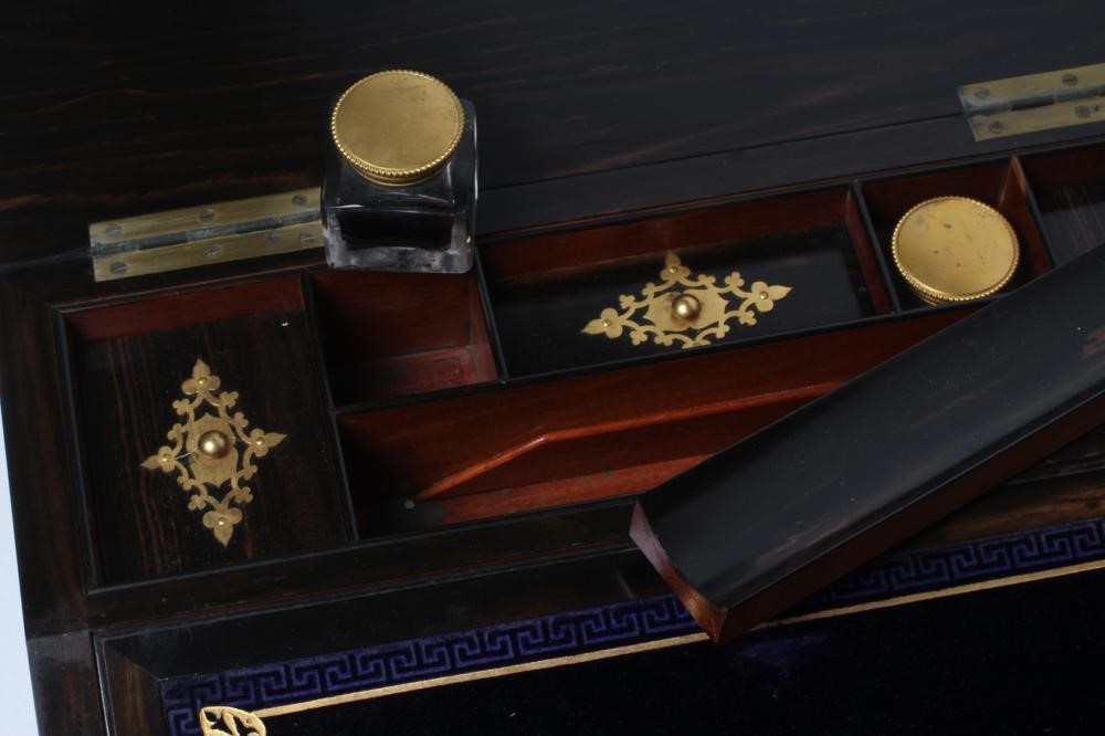 A VICTORIAN LADY'S COROMANDEL LAP DESK Image