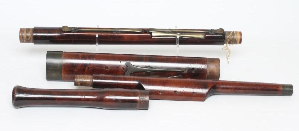 A STAINED WOOD MILLHOUSE BASSOON Image