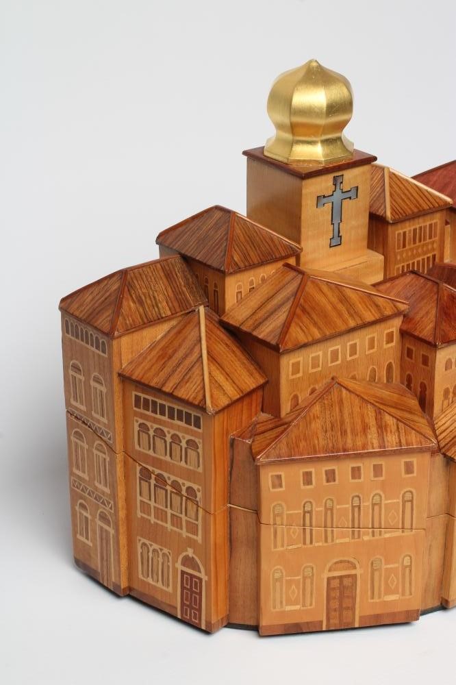 JOHN S PRESCOTT, an inlaid jewellery box Image