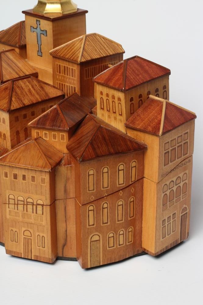 JOHN S PRESCOTT, an inlaid jewellery box Image