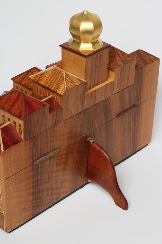 JOHN S PRESCOTT, an inlaid jewellery box Image