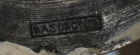 A W.A.S. BENSON & CO THREE LIGHT PLATED ON COPPER ELECTROLIER Image