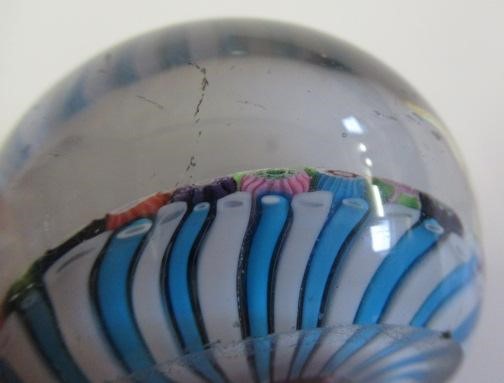 A CLICHY GLASS PAPERWEIGHT Image