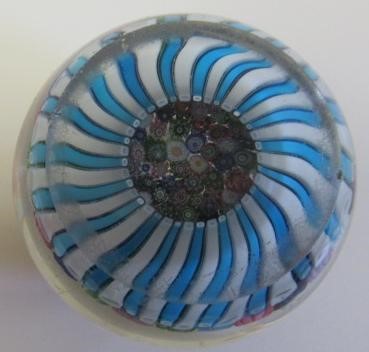 A CLICHY GLASS PAPERWEIGHT Image