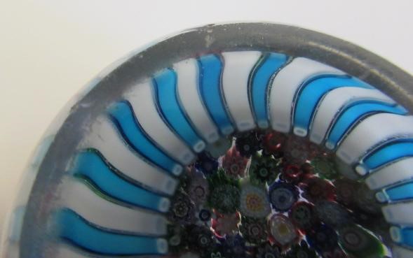 A CLICHY GLASS PAPERWEIGHT Image