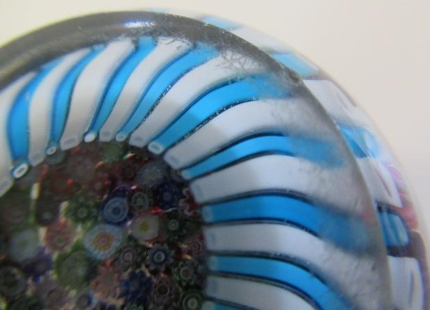 A CLICHY GLASS PAPERWEIGHT Image