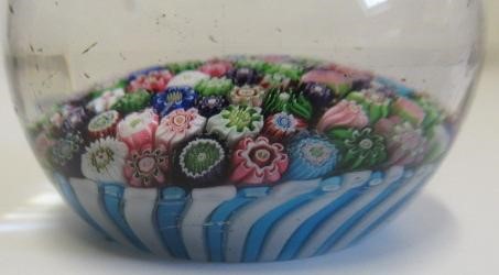 A CLICHY GLASS PAPERWEIGHT Image