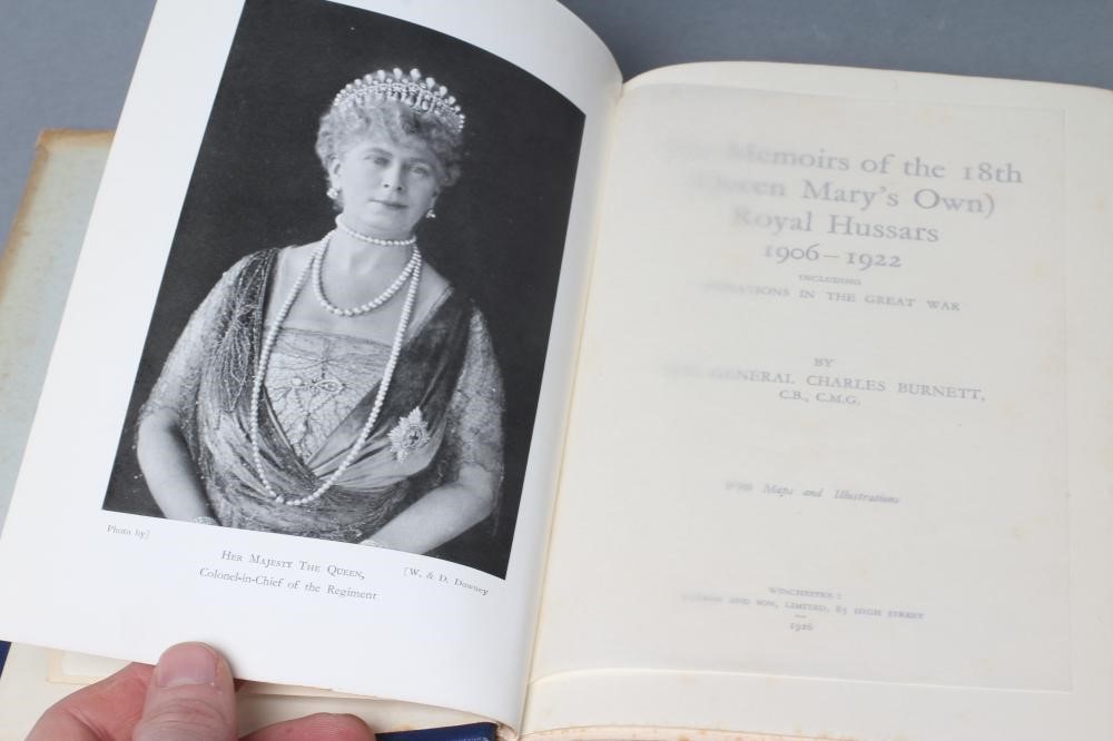 THE MEMOIRS OF THE 18TH (QUEEN MARY'S OWN) ROYAL HUSSARS 1906-1922 Image