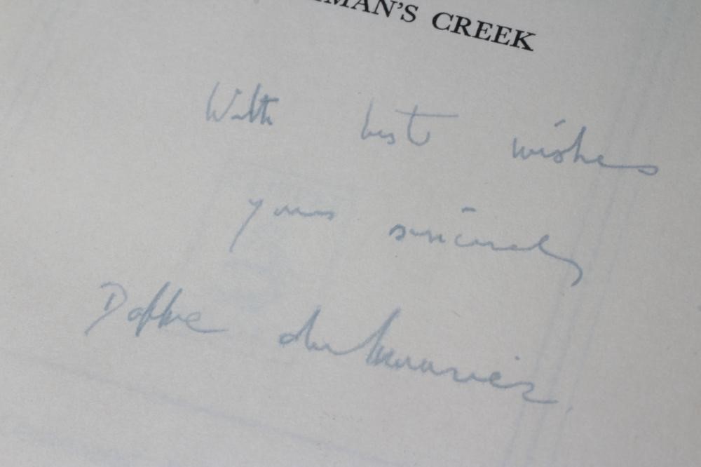 A SIGNED COPY OF FRENCHMAN'S CREEK by Daphne du Maurier Image
