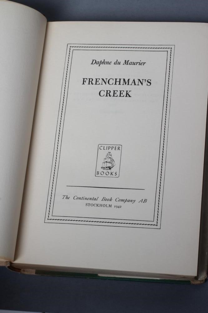 A SIGNED COPY OF FRENCHMAN'S CREEK by Daphne du Maurier Image