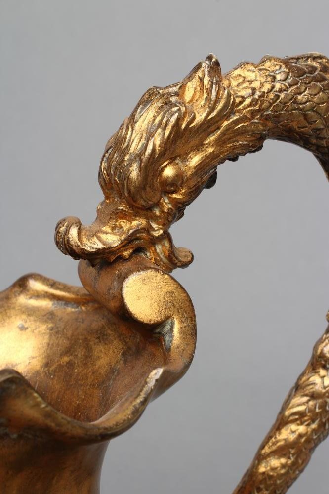 A RENAISSANCE STYLE GILT METAL EWER Image