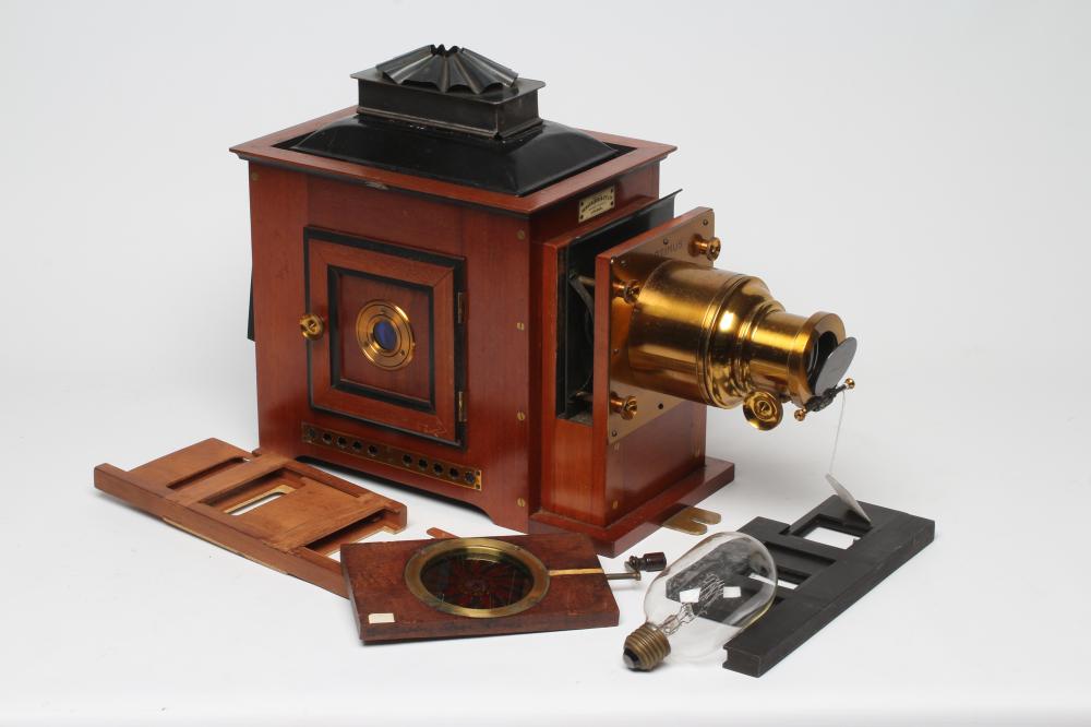 AN "OPTIMUS" MAGIC LANTERN by Perken Image