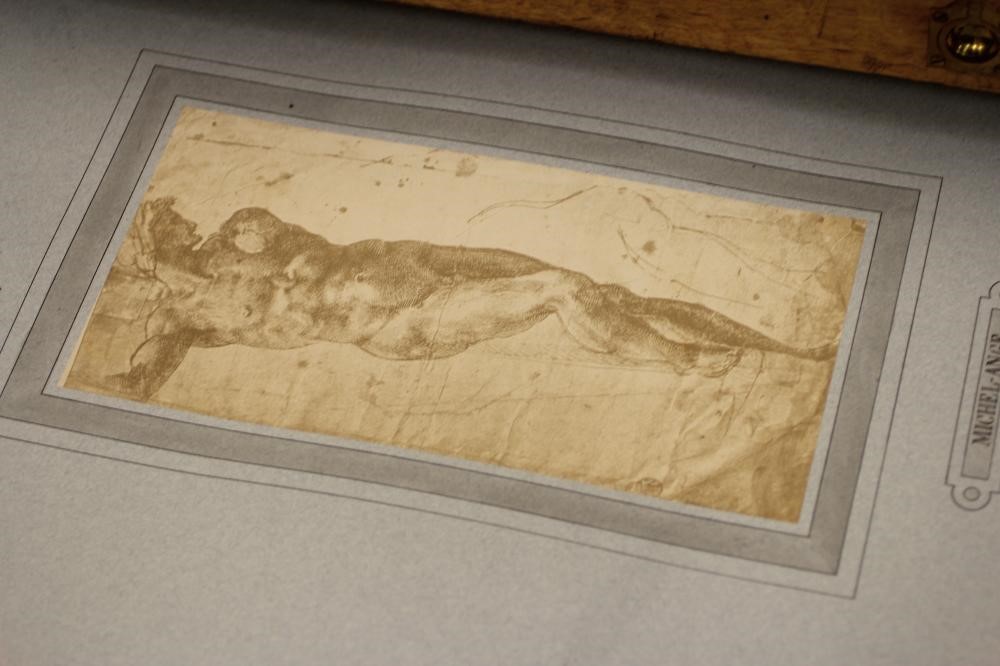 A COLLECTION OF PHOTOGRAPHIC PRINTS OF OLD MASTER DRAWINGS FROM THE LOUVRE PARIS Image