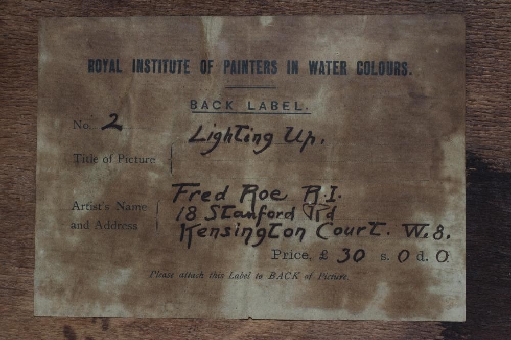 FRED ROE (1864-1947) Image