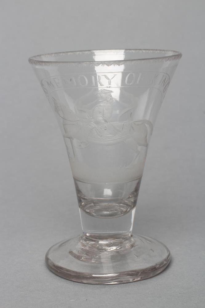 A COMMEMORATIVE ALE GLASS Image