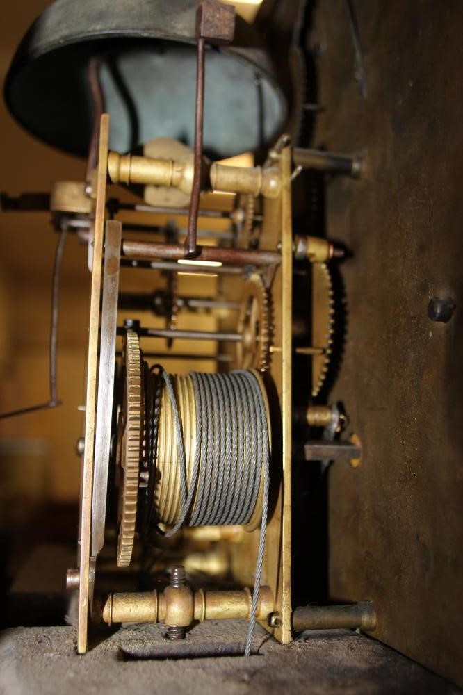 A MAHOGANY LONGCASE signed Joseph Leake London Image