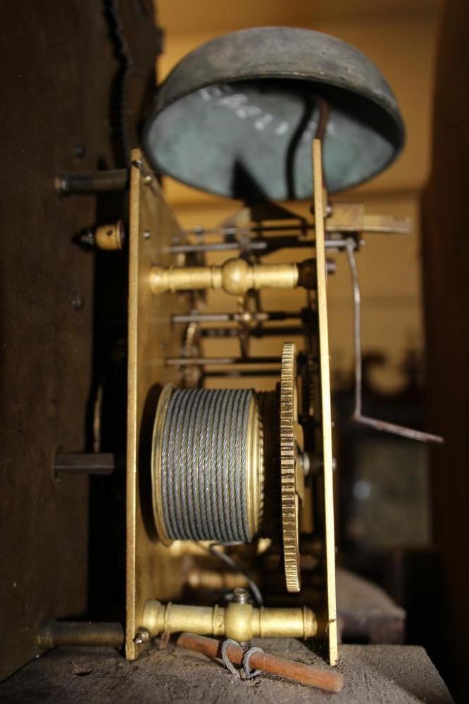 A MAHOGANY LONGCASE signed Joseph Leake London Image