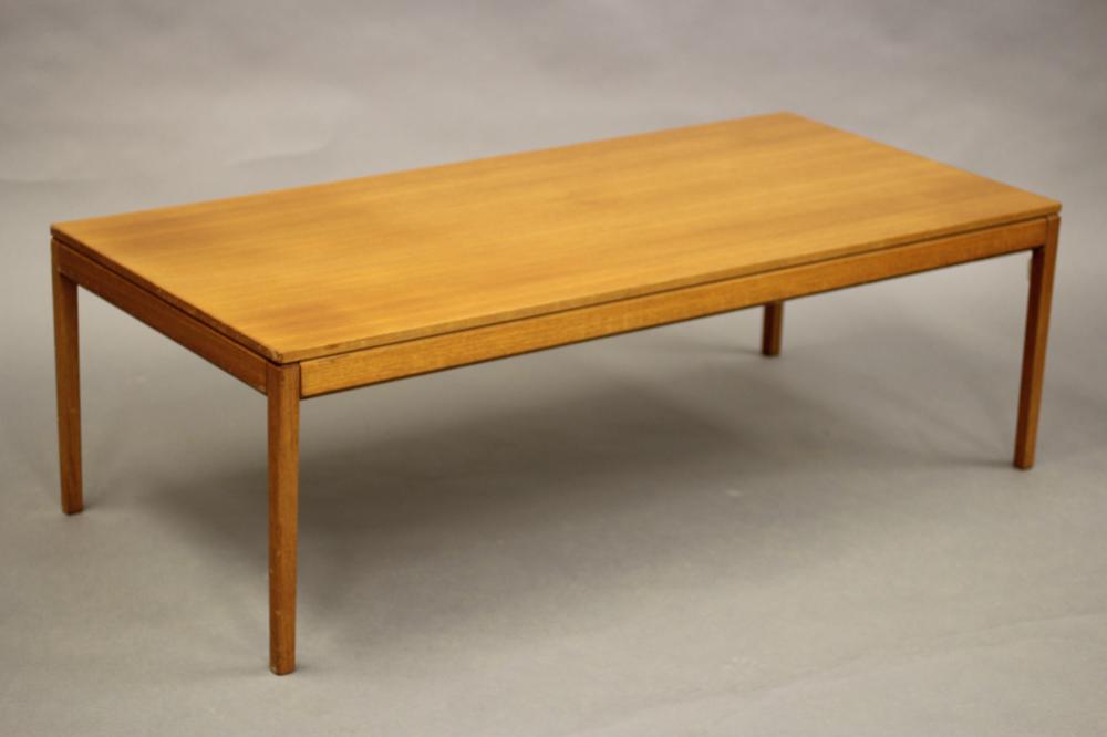 A NORWEGIAN TEAK COFFEE TABLE Image
