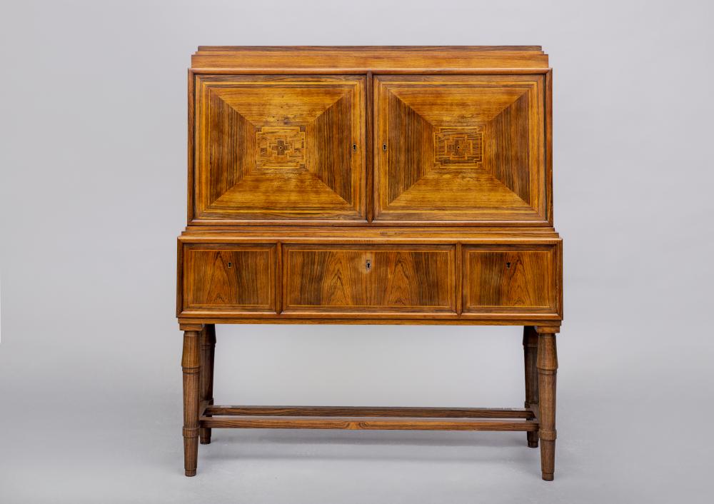 A ROSEWOOD DRINKS CABINET Image