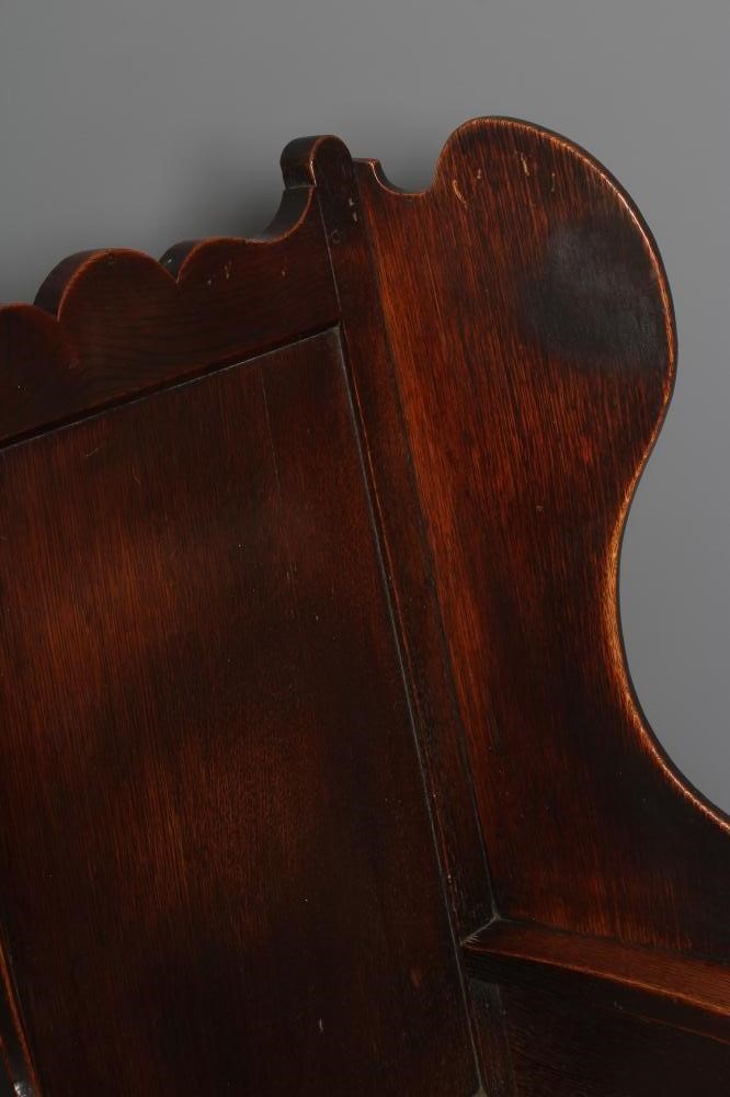 AN OAK LAMBING CHAIR Image