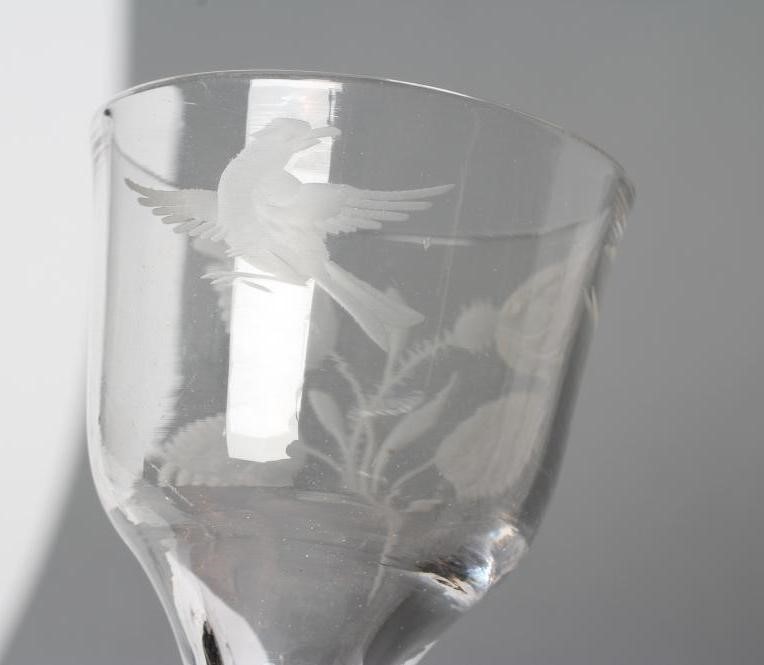 A JACOBITE GLASS Image