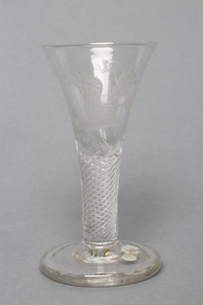A JACOBITE GLASS Image