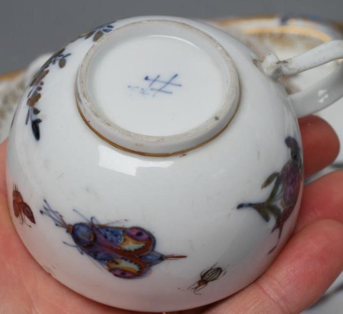 A MEISSEN PORCELAIN PART TETE-A-TETE Image