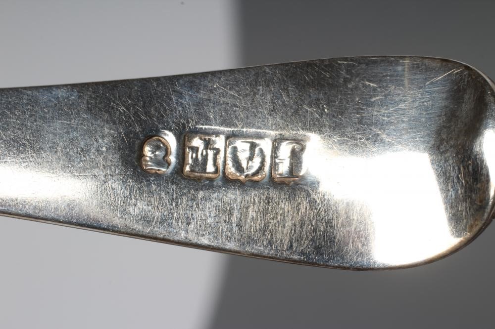 A MATCHED AND COMPOSITE SCOTTISH SILVER TABLE SERVICE Image