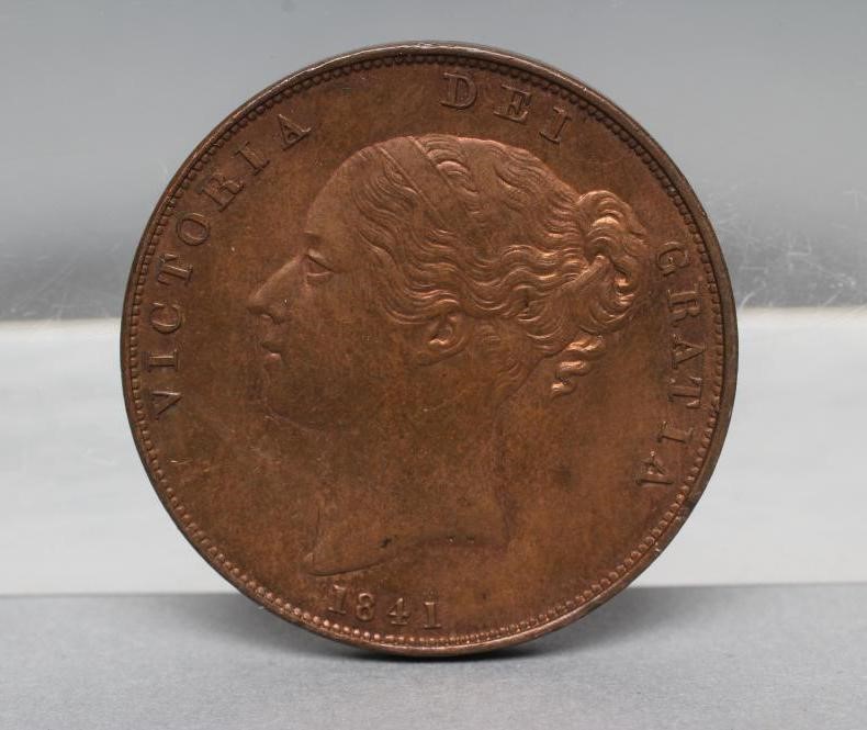 A QUEEN VICTORIA 1841 PENNY Image