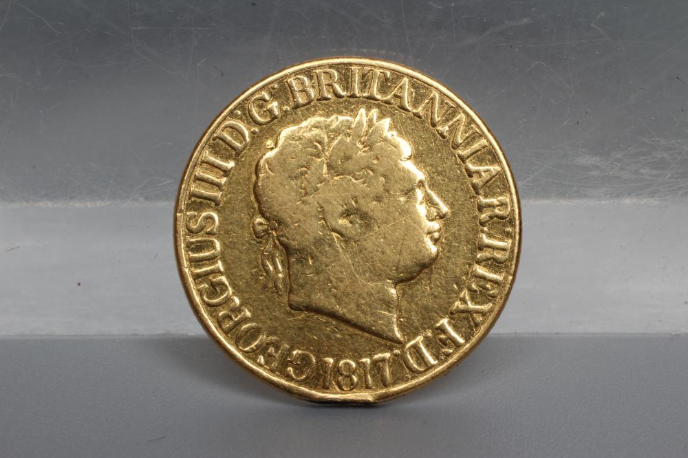 A GEORGE III SOVEREIGN Image