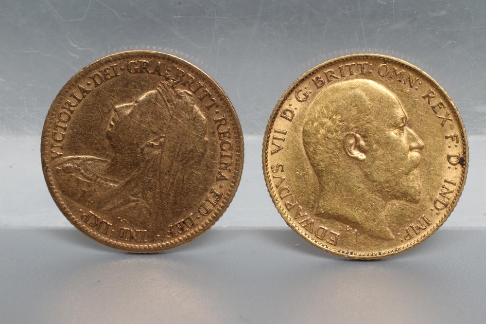 A VICTORIA OH HALF SOVEREIGN Image
