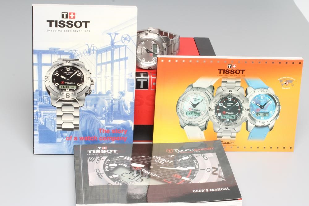 A GENTLEMAN'S TISSOT "TOUCH" WRISTWATCH Image