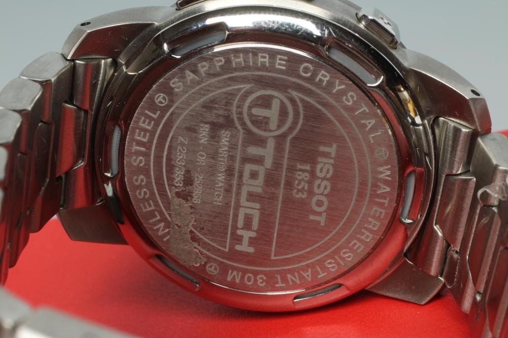 A GENTLEMAN'S TISSOT "TOUCH" WRISTWATCH Image
