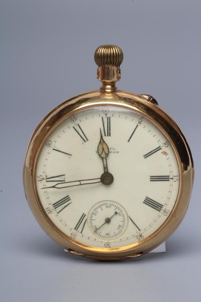 A WALTHAM TOP WIND POCKET WATCH Image