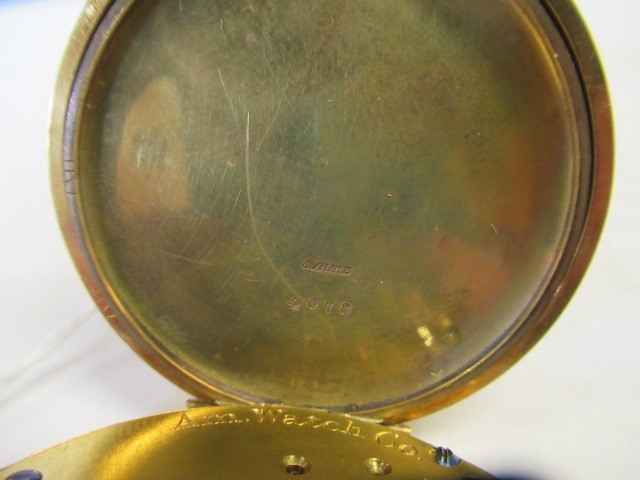 A WALTHAM TOP WIND POCKET WATCH Image