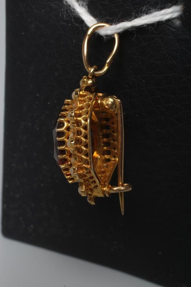 AN EDWARDIAN BROOCH/PENDANT Image