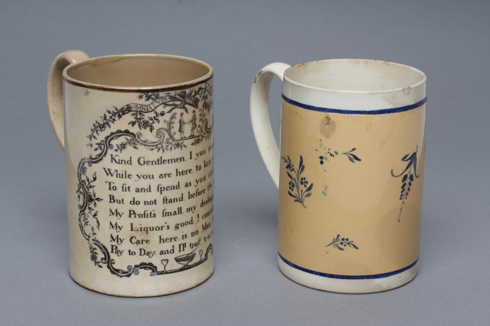 A CREAMWARE MUG Image