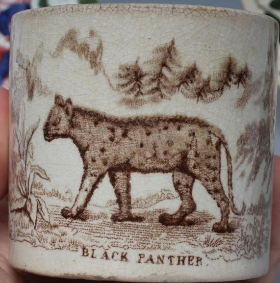 AN EARTHENWARE NURSERY PLATE Image