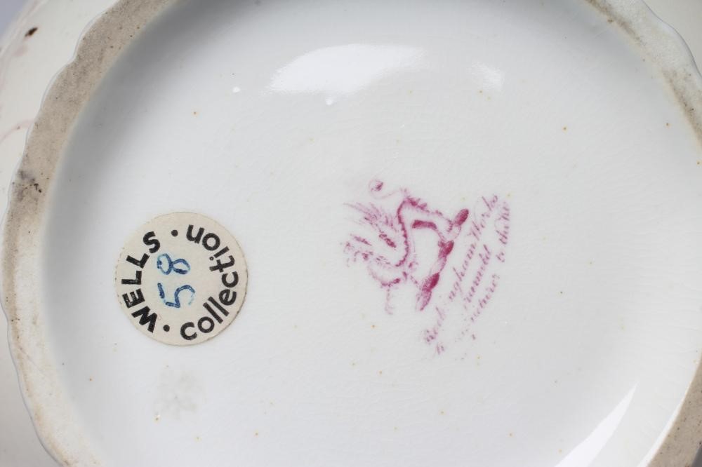 A ROCKINGHAM PORCELAIN JUG Image