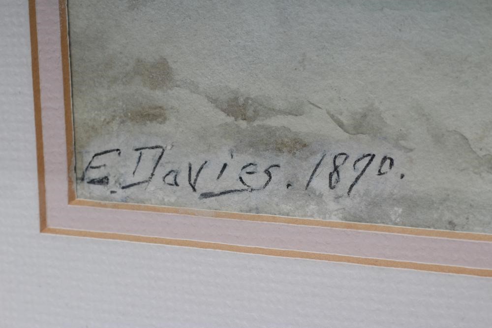 EDWARD DAVIES (Welsh 1841-1920) Image