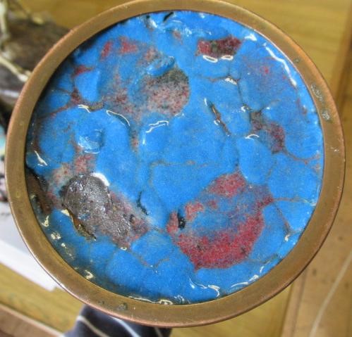 A PAIR OF JAPANESE CLOISONNE ENAMEL VASES Image