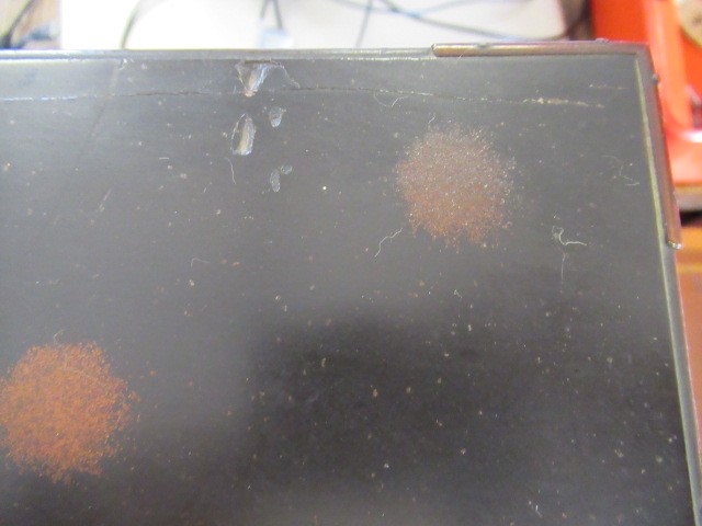 A JAPANESE LACQUERED TABLE CABINET Image