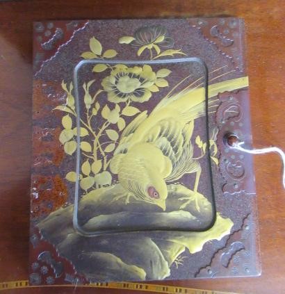 A JAPANESE LACQUERED TABLE CABINET Image