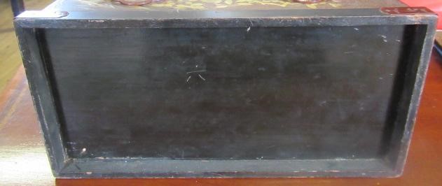 A JAPANESE LACQUERED TABLE CABINET Image