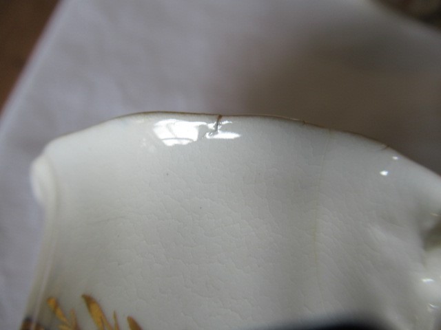 AN ENGLISH PORCELAIN FLUTED TEA SERVICE Image