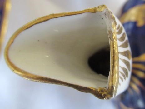 AN ENGLISH PORCELAIN FLUTED TEA SERVICE Image