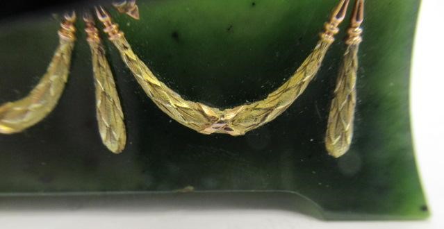 KARL GUSTAF HJALMAR ARMFELT (1873-1959) for FABERGE -  a jewelled vari-coloured gold mounted Image