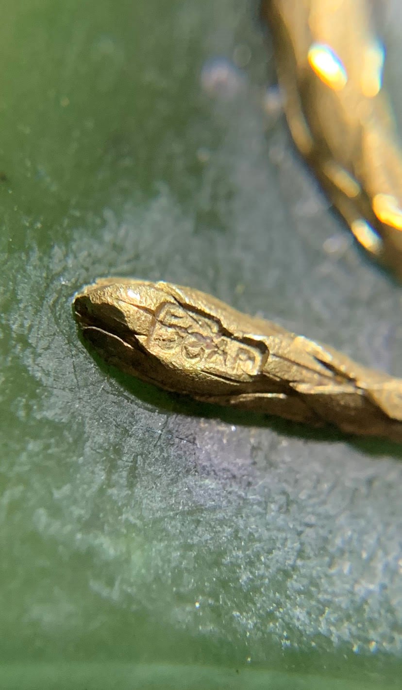 KARL GUSTAF HJALMAR ARMFELT (1873-1959) for FABERGE -  a jewelled vari-coloured gold mounted Image