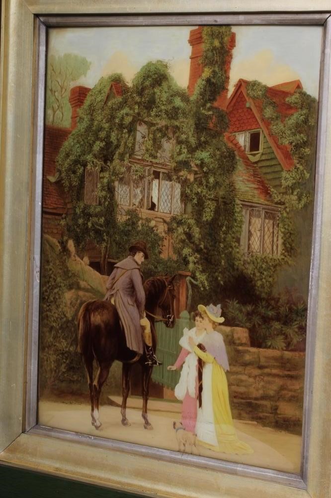 A PAIR OF COLOURED CRYSTOLEUMS Image