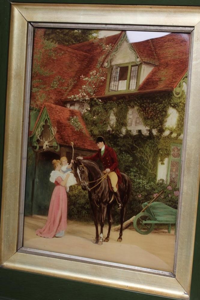 A PAIR OF COLOURED CRYSTOLEUMS Image